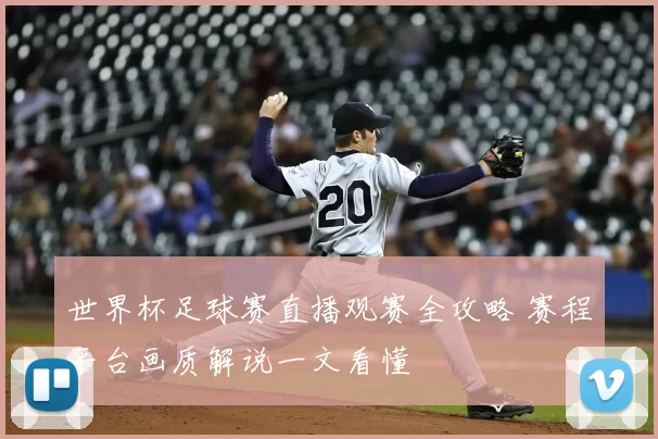 世界杯足球赛直播观赛全攻略 赛程平台画质解说一文看懂